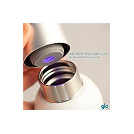 Glo Self-Cleaning Water Bottle - UV-C Purified Water Anywhere, Anytime