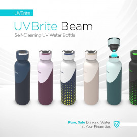 Bouteille d'Eau Auto-Nettoyante UVBrite - Purifiez avec Technologie UV