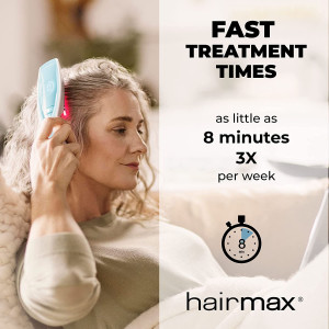 HairMax Laser Hair Growth Comb, FDA Cleared, Ultima 12, Laser Hair Growth Treatment for Men & Women, Thinning Hair Treatment for