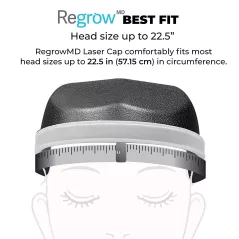 HairMax RegrowMD Laser Hair Growth Cap, FDA Cleared, 272 Medical Grade Lasers, Hair Loss Treatment for Men and Women, Full Scalp