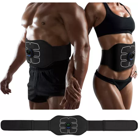 MarCoolTrip MZ ABS Stimulator,Ab Machine,Abdominal Toning Belt Workout Portable Ab Stimulator Home Office Fitness Workout
