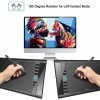 Graphics Drawing Tablet, UGEE M708 10 x 6 inch Large Drawing Tablet with 8 Hot Keys, Passive Stylus of 8192 Levels Pressure,