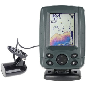 JOYWEE FF688C 3.5" Phiradar Color LCD Boat Fish Finder 200KHz/83KHz Dual Sonar Frequency 300M Detection Muti-Language Auto Zoom