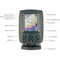 Phiradar FF688C: Find Fish Faster! Dual Sonar, Sunlight Readable LCD - Perfect for Kayak & Boat Fishing