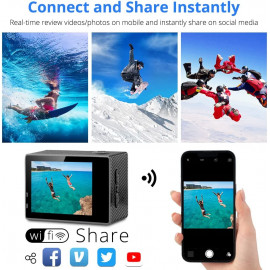 Dragon Touch 4K Underwater Action Camera- Ultimate Adventure Companion