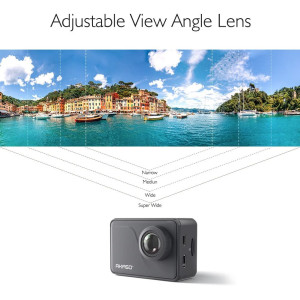 AKASO V50 Pro Native 4K30fps 20MP WiFi Action Camera with EIS Touch Screen 100 feet Waterproof Camera Web Camera Support