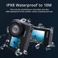 AKASO Brave 7 LE : Caméra dAction 4K Étanche avec Double Écran - Capturez lAventure !