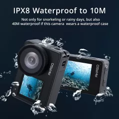 AKASO Brave 7 LE : Caméra dAction 4K Étanche avec Double Écran - Capturez lAventure !