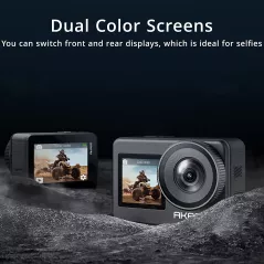 AKASO Brave 7 4K30FPS 20MP WiFi Action Camera with Touch Screen IPX8 33FT Waterproof Camera EIS 2.0 Zoom Support External Mic