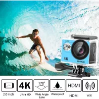 AKASO EK7000: Caméra dAction 4K Étanche avec Télécommande - Capturez Chaque Aventure!