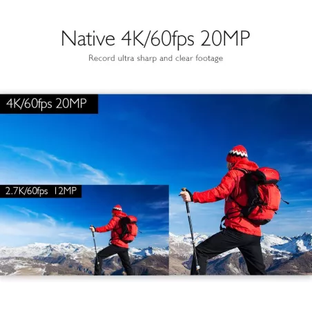 AKASO V50 Elite: Caméra dAction 4K60fps Étanche avec Contrôle Vocal – Capturez Chaque Aventure!