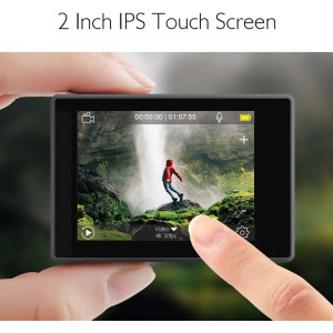 AKASO V50 Elite 4K60fps Touch Screen WiFi Action Camera Voice Control EIS Web Camera 131 feet Waterproof Camera Adjustable View