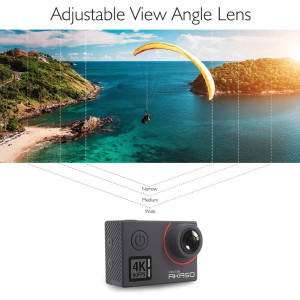 AKASO V50 Elite 4K60fps Touch Screen WiFi Action Camera Voice Control EIS Web Camera 131 feet Waterproof Camera Adjustable View