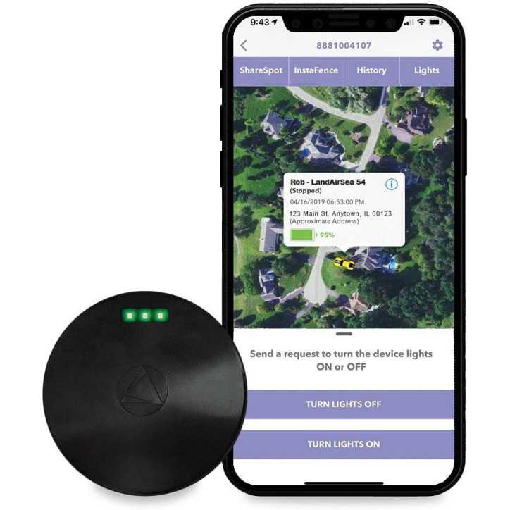 LandAirSea 54 : Tracker GPS Étanche et Magnétique - Suivi Temps Réel, Autonomie Exceptionnelle!