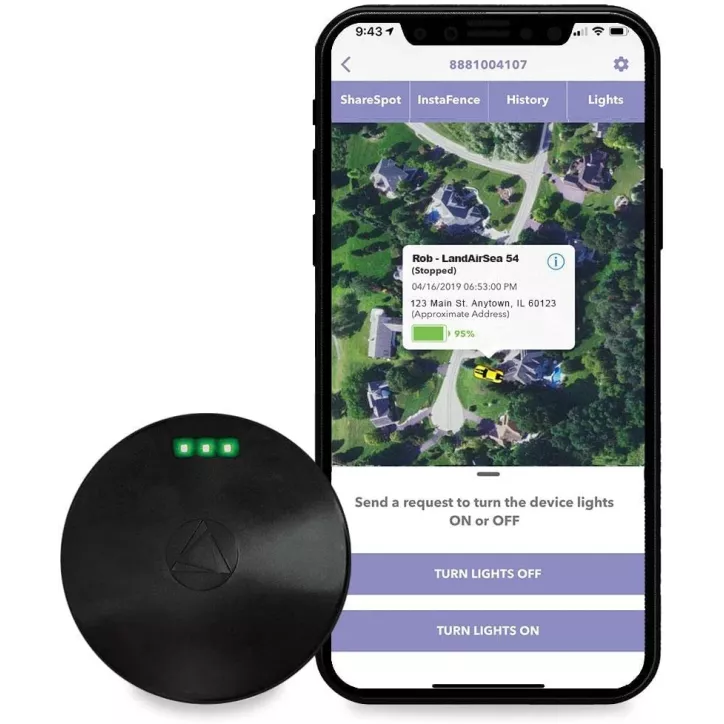 LandAirSea 54 : Tracker GPS Étanche et Magnétique - Suivi Temps Réel, Autonomie Exceptionnelle!