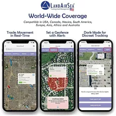 LandAirSea 54 : Tracker GPS Étanche et Magnétique - Suivi Temps Réel, Autonomie Exceptionnelle!