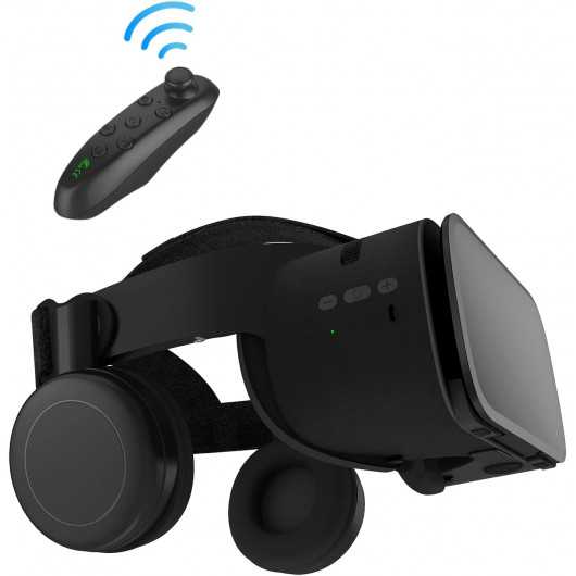 AYangrise 3D VR Headset - Wireless Bluetooth, Foldable