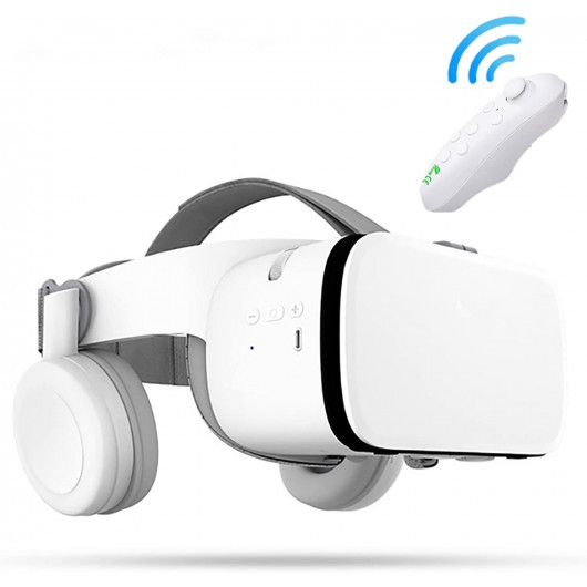 Casque VR 3D Sans Fil - Compatible avec iPhones & Appareils Android de 4,7-6,3 pouces