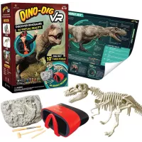 Dino Dig VR dAbacus Brands : Kit Scientifique de Réalité Virtuelle pour Jeunes Explorateurs de Dinosaures !