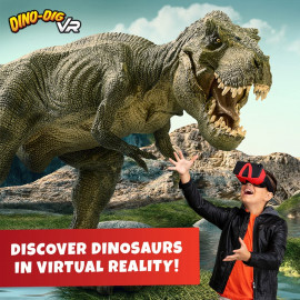 Abacus Brands Dino Dig VR: Engaging Virtual Reality Kids Science Kit