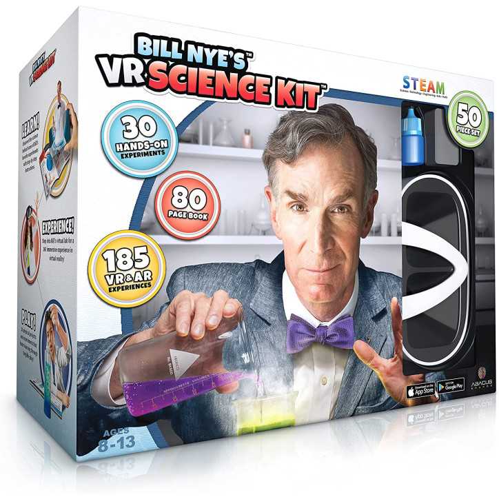 Bill Nyes VR Science Kit: Ignite a Love of STEM with Immersive Virtual Reality!