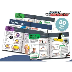 Abacus Brands Bill Nye's VR Science Kit - Virtual Reality Kids Science Kit, Book and Interactive STEM Learning Activity Set