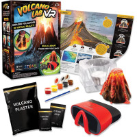 Volcano Lab VR Kit: Build, Erupt & Explore in Virtual Reality! STEM Learning for Kids