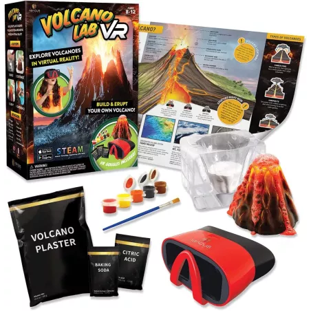 Volcan Lab VR Abacus Brands : Expérience Scientifique Immersive en Réalité Virtuelle pour Enfants