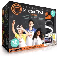 Abacus Brands VR MasterChef Junior - Virtual Reality Kids Cookbook and Interactive Food Science STEM Learning Activity Set (Full