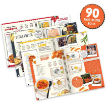 Abacus Brands VR MasterChef Junior - Virtual Reality Kids Cookbook and Interactive Food Science STEM Learning Activity Set (Full