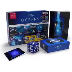 Let's Explore: VR Headset for Kids with Oceans - A Virtual Reality Family Friendly Adventure to Swim with Whales, Sharks, and