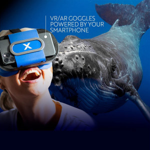 Let's Explore: VR Headset for Kids with Oceans - A Virtual Reality Family Friendly Adventure to Swim with Whales, Sharks, and