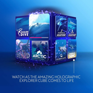 Let's Explore: VR Headset for Kids with Oceans - A Virtual Reality Family Friendly Adventure to Swim with Whales, Sharks, and