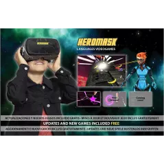 Heromask : Casque VR éducatif pour enfants - Apprendre les langues en samusant !