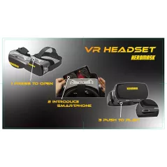 Heromask Virtual Reality Headset for Children + Video Games to Learn Spanish Italian etc [Language Learning] Stem Toys. Kids