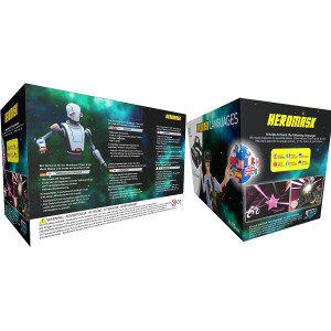 Heromask Virtual Reality Headset for Children + Video Games to Learn Spanish Italian etc [Language Learning] Stem Toys. Kids