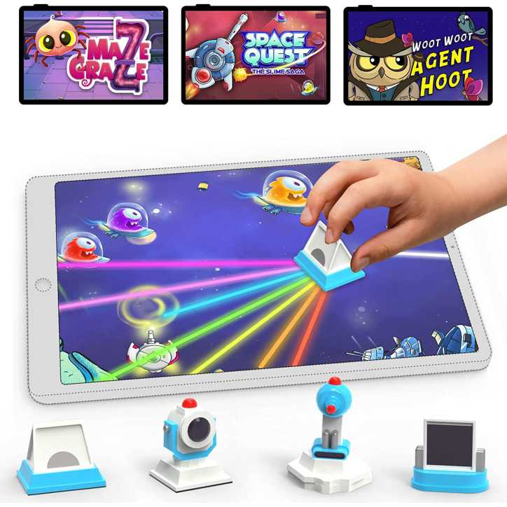 Tacto Laser STEM Game: Light Up Learning Fun for Kids Ages 5+