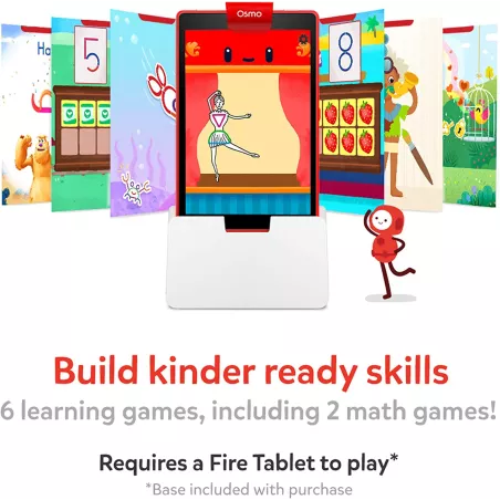 Osmo Little Genius : Kit de démarrage iPad pour enfants (3-5 ans) - Apprentissage ludique et créatif !