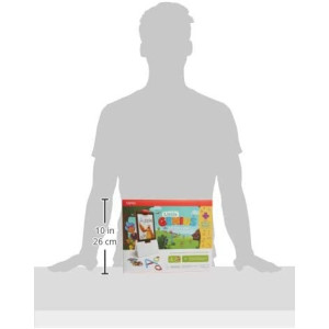 Osmo - Little Genius Starter Kit for Fire Tablet-4 Educational Learning Games-Preschool Ages 3-5-Phonics, Problem Solving &