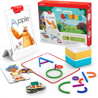 Osmo - Little Genius Starter Kit for Fire Tablet-4 Educational Learning Games-Preschool Ages 3-5-Phonics, Problem Solving &