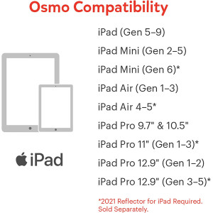 Osmo - Little Genius Starter Kit for Fire Tablet-4 Educational Learning Games-Preschool Ages 3-5-Phonics, Problem Solving &