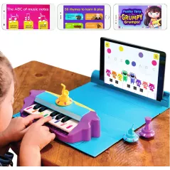 Plugo Tunes by PlayShifu - Piano Learning Kit | Musical STEAM Toy for Ages 4-10 - Music Instruments Gift for Boys & Girls (Works