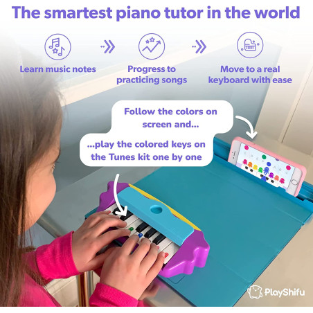 Piano Interactif STEM PlayShifu: Eveil Musical et Apprentissage Ludique pour Enfants