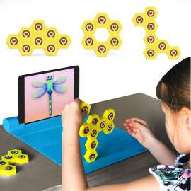 PlayShifu Interactive STEM Toys - Plugo Link (Kit + App) | Educational Toy for Kids 4-10 Years | Brain Games | Magnetic Building