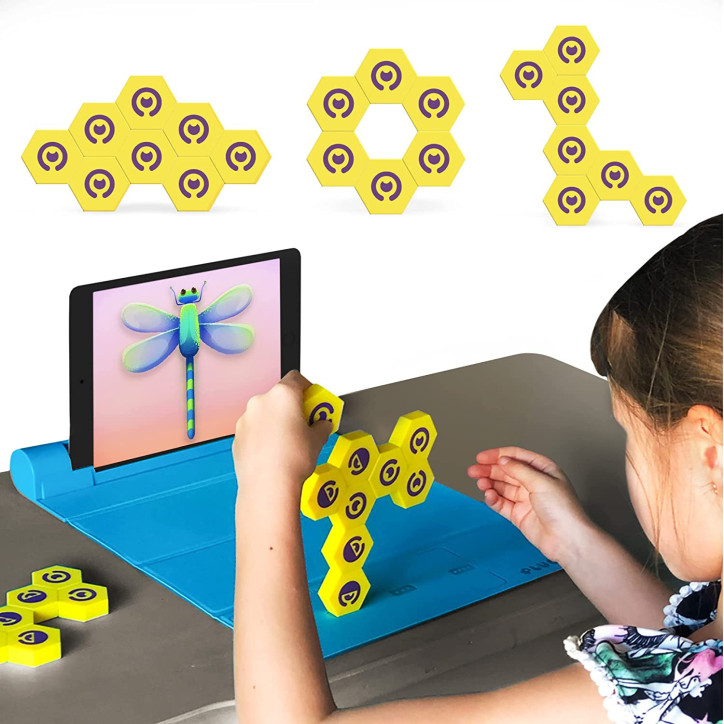 Plugo Link: Magnetic STEM Building Toy for Creative Kids Ages 4-10 - Fun & Educational!