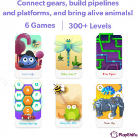 Jeux interactifs Plugo Link (Kit + App) par PlayShifu pour Descrip...