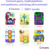 PlayShifu Interactive STEM Toys - Plugo Link (Kit + App) | Educational Toy for Kids 4-10 Years | Brain Games | Magnetic Building