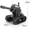 VANLINNY RC Tank,Robot Kit for Boys Girls,2-in-1 DIY Remote Control Car with 2000 Water Beads All Terrain Monster Truck,STEM