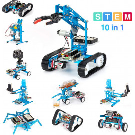 Makeblock mBot Ultimate 10-in-1 Coding Robot Building Toys for Adults & Kids Ages 12+, App Remote Control Robot Toys Science