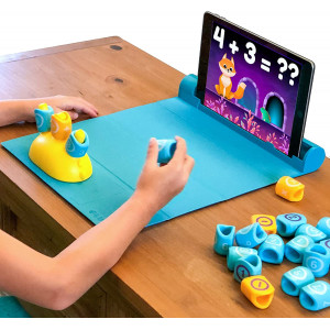 PlayShifu STEM Toy Math Game - Plugo Count (Kit + App with 5 Interactive Math Games) Educational Toy for 4 5 6 7 8 year old